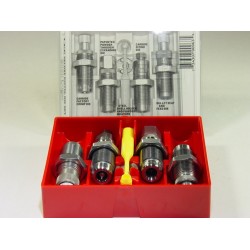 LEE 9mm LUGER DELUXE PISTOL CARBIDE 4 DIE SET  
