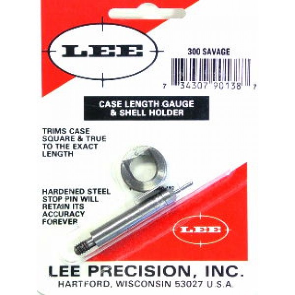 300 Savage Lee Case Length Gauge Shell Holder