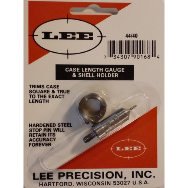 44/40 LEE CASE LENGTH GAUGE/SHELL HOLDER
