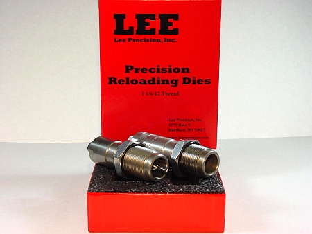 lee precision reloading dies - 1 1/4 - 12 thread