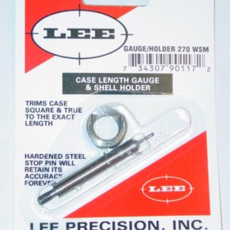 Lee Case Length Gauge & Shell Holder 380 Auto #90155 