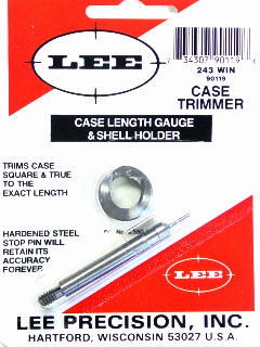 243 Win Lee Case Length Gauge/Shell Holder for Sale