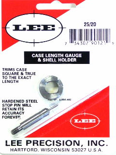 25/20 Wcf Lee Case Length Gauge/Shell Holder for Sale