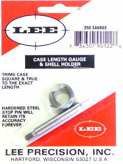 250 Savage Lee Case Length Gauge/Shell Holder for Sale