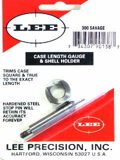 300 Savage Lee Case Length Gauge/Shell Holder for Sale