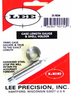 Lee Case Length Trimmer Gauge/ShellHolder 35 Remington Reloading Equipment 90150