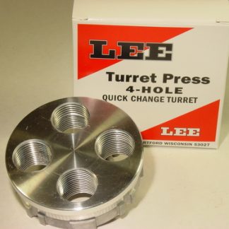 Lee 5 Hole Quick Change Turret w/20 Locking Lugs Silver 90079 