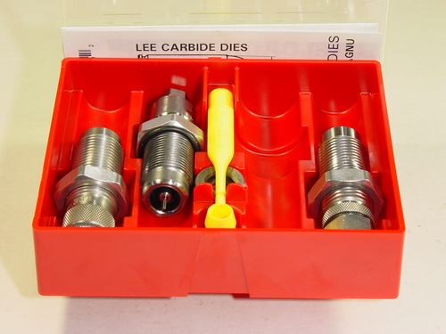 LEE .38 S&W 3 DIE SET CARBIDE - Titan Reloading