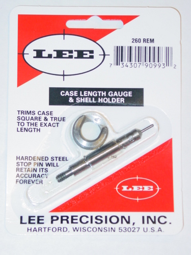 Lee Case Length Gauge/Holder .260 Rem 90993 