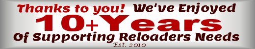 Thanks to You Banner - Reloading Specialists
