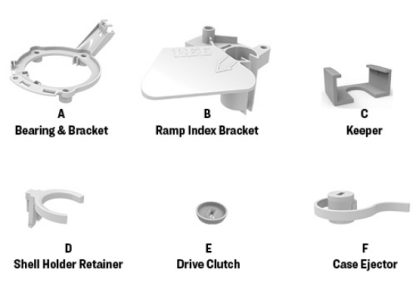 LEE 6 CAVITY MOLDED PARTS ULTIMATE TURRET PRESS