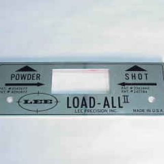 LEE LOAD ALL NAME PLATE