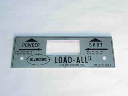 LEE LOAD ALL NAME PLATE