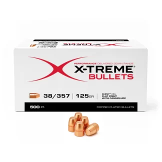 X-Treme 38/357 (.357) 125 Gr FP Bullet