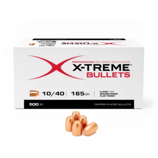 X-Treme 10/40 (.400) 165 Gr RNFP Bullet