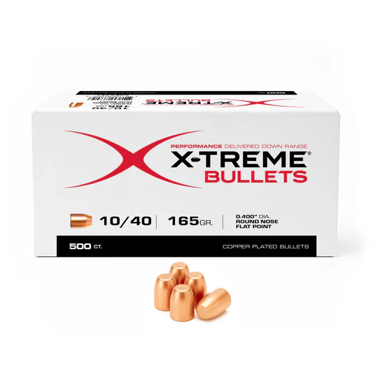 X-Treme 10/40 (.400) 165 Gr RNFP Bullet