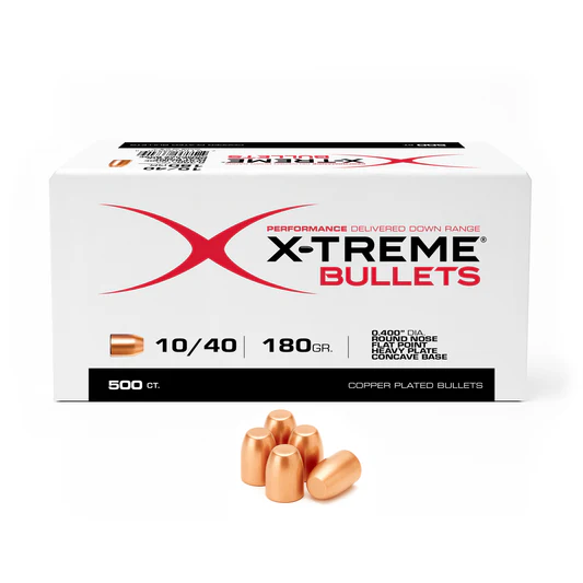 X-Treme 10/40 (.400) 180 Gr RNFP HPCB Bullet