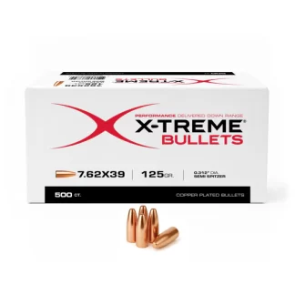 X-Treme 7.62 (.312) 125 Gr Semi Spitzer Bullet 500 Count